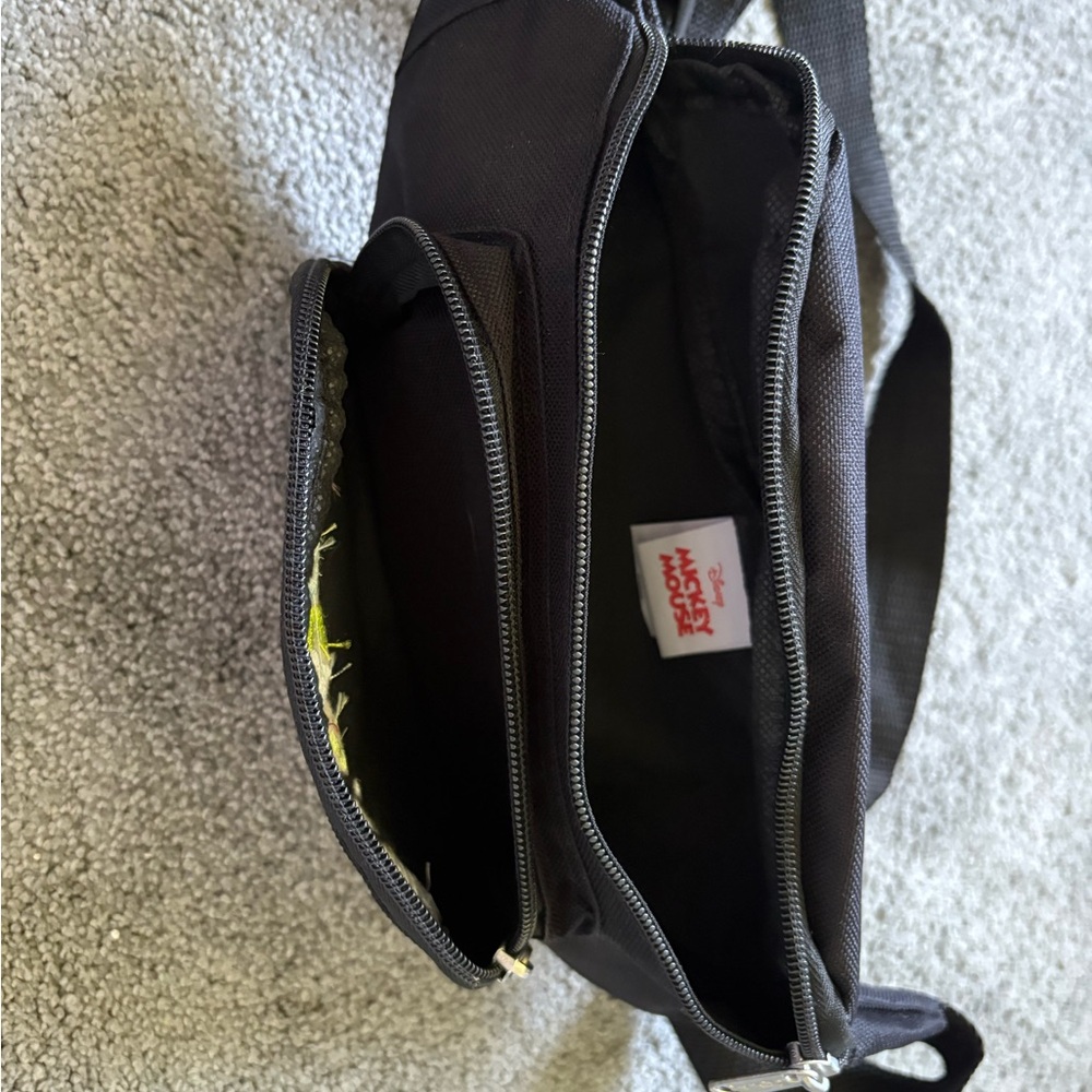 Mickey’s Friends Disney Black Fanny Pack - Picture 6 of 6